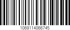 Código de barras (EAN, GTIN, SKU, ISBN): '1069114066745'