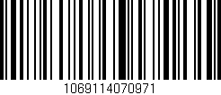 Código de barras (EAN, GTIN, SKU, ISBN): '1069114070971'