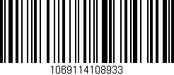Código de barras (EAN, GTIN, SKU, ISBN): '1069114108933'