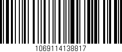 Código de barras (EAN, GTIN, SKU, ISBN): '1069114138817'