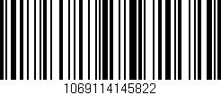 Código de barras (EAN, GTIN, SKU, ISBN): '1069114145822'