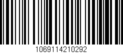 Código de barras (EAN, GTIN, SKU, ISBN): '1069114210292'