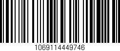 Código de barras (EAN, GTIN, SKU, ISBN): '1069114449746'