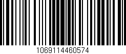 Código de barras (EAN, GTIN, SKU, ISBN): '1069114460574'