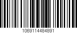 Código de barras (EAN, GTIN, SKU, ISBN): '1069114484891'