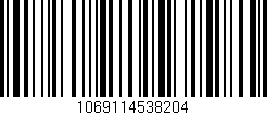 Código de barras (EAN, GTIN, SKU, ISBN): '1069114538204'