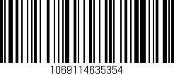 Código de barras (EAN, GTIN, SKU, ISBN): '1069114635354'