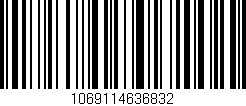 Código de barras (EAN, GTIN, SKU, ISBN): '1069114636832'