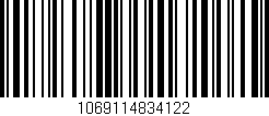 Código de barras (EAN, GTIN, SKU, ISBN): '1069114834122'