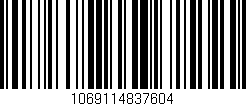 Código de barras (EAN, GTIN, SKU, ISBN): '1069114837604'