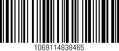 Código de barras (EAN, GTIN, SKU, ISBN): '1069114838465'