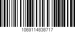 Código de barras (EAN, GTIN, SKU, ISBN): '1069114838717'