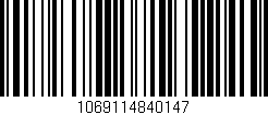 Código de barras (EAN, GTIN, SKU, ISBN): '1069114840147'