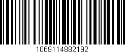 Código de barras (EAN, GTIN, SKU, ISBN): '1069114882192'