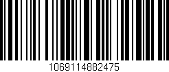 Código de barras (EAN, GTIN, SKU, ISBN): '1069114882475'