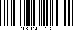Código de barras (EAN, GTIN, SKU, ISBN): '1069114897134'