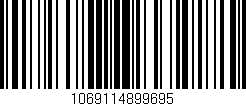 Código de barras (EAN, GTIN, SKU, ISBN): '1069114899695'