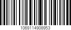 Código de barras (EAN, GTIN, SKU, ISBN): '1069114908953'