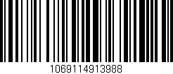 Código de barras (EAN, GTIN, SKU, ISBN): '1069114913988'