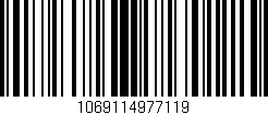 Código de barras (EAN, GTIN, SKU, ISBN): '1069114977119'