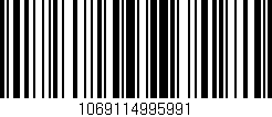Código de barras (EAN, GTIN, SKU, ISBN): '1069114995991'