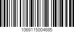 Código de barras (EAN, GTIN, SKU, ISBN): '1069115004685'