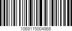 Código de barras (EAN, GTIN, SKU, ISBN): '1069115004968'