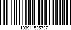 Código de barras (EAN, GTIN, SKU, ISBN): '1069115057971'