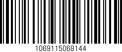 Código de barras (EAN, GTIN, SKU, ISBN): '1069115068144'