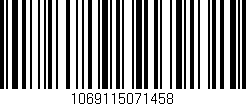 Código de barras (EAN, GTIN, SKU, ISBN): '1069115071458'