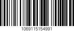 Código de barras (EAN, GTIN, SKU, ISBN): '1069115154991'