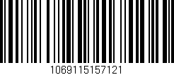 Código de barras (EAN, GTIN, SKU, ISBN): '1069115157121'