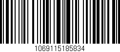 Código de barras (EAN, GTIN, SKU, ISBN): '1069115185834'