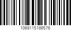 Código de barras (EAN, GTIN, SKU, ISBN): '1069115188576'
