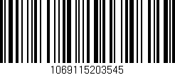 Código de barras (EAN, GTIN, SKU, ISBN): '1069115203545'