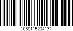 Código de barras (EAN, GTIN, SKU, ISBN): '1069115204177'