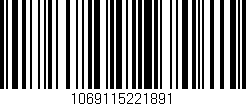Código de barras (EAN, GTIN, SKU, ISBN): '1069115221891'