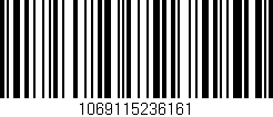 Código de barras (EAN, GTIN, SKU, ISBN): '1069115236161'