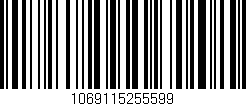 Código de barras (EAN, GTIN, SKU, ISBN): '1069115255599'