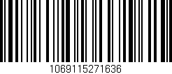 Código de barras (EAN, GTIN, SKU, ISBN): '1069115271636'