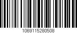 Código de barras (EAN, GTIN, SKU, ISBN): '1069115280508'
