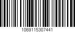 Código de barras (EAN, GTIN, SKU, ISBN): '1069115307441'