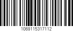 Código de barras (EAN, GTIN, SKU, ISBN): '1069115317112'
