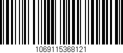 Código de barras (EAN, GTIN, SKU, ISBN): '1069115368121'