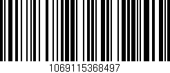 Código de barras (EAN, GTIN, SKU, ISBN): '1069115368497'