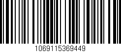 Código de barras (EAN, GTIN, SKU, ISBN): '1069115369449'