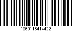 Código de barras (EAN, GTIN, SKU, ISBN): '1069115414422'