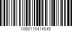 Código de barras (EAN, GTIN, SKU, ISBN): '1069115414545'