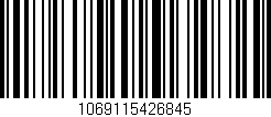 Código de barras (EAN, GTIN, SKU, ISBN): '1069115426845'