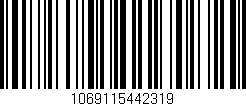 Código de barras (EAN, GTIN, SKU, ISBN): '1069115442319'
